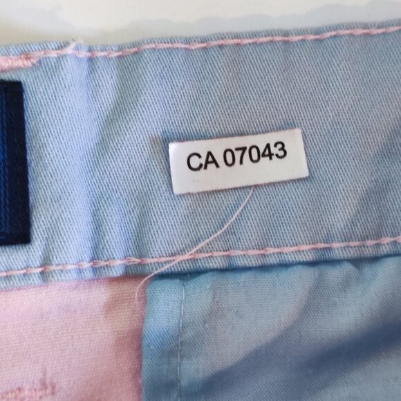 Nat Nast flat front casual shorts muted pink men's size 36 - Picture 6 of 11